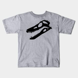 Junggarsuchus skull - black Kids T-Shirt